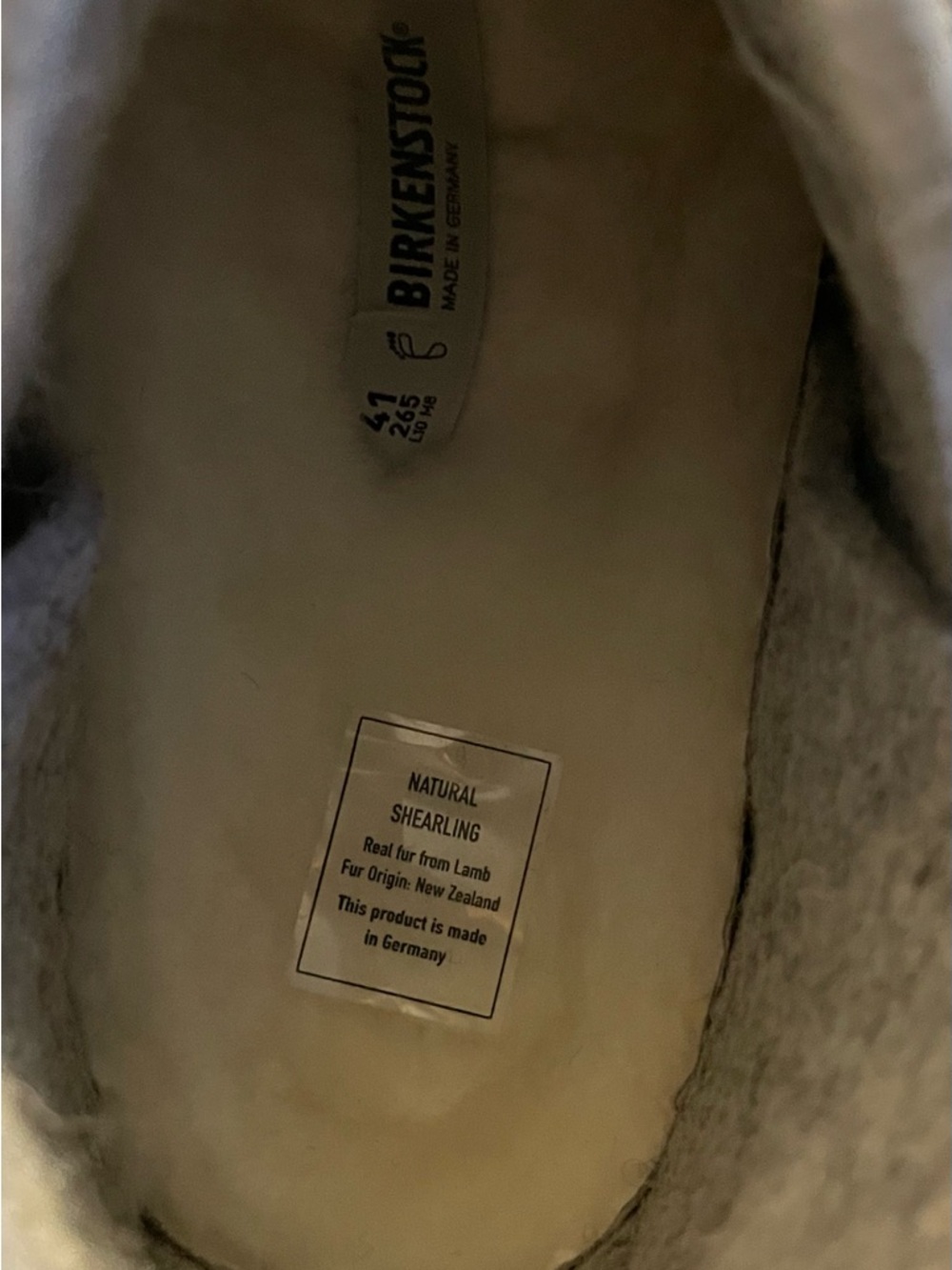 Birkenstock Gray Felt Ankle Booties - Picture 4 of 6